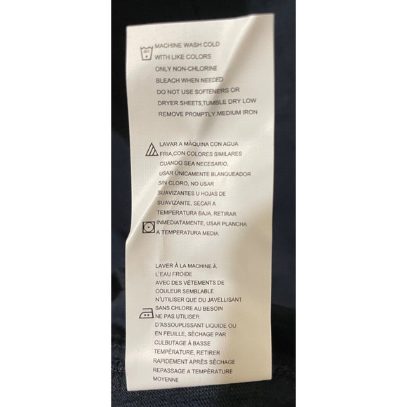 100% Cotton Cool & Dry DICKIES Mens Size XL Dark Blue Longer Length NWT - Picture 5 of 7